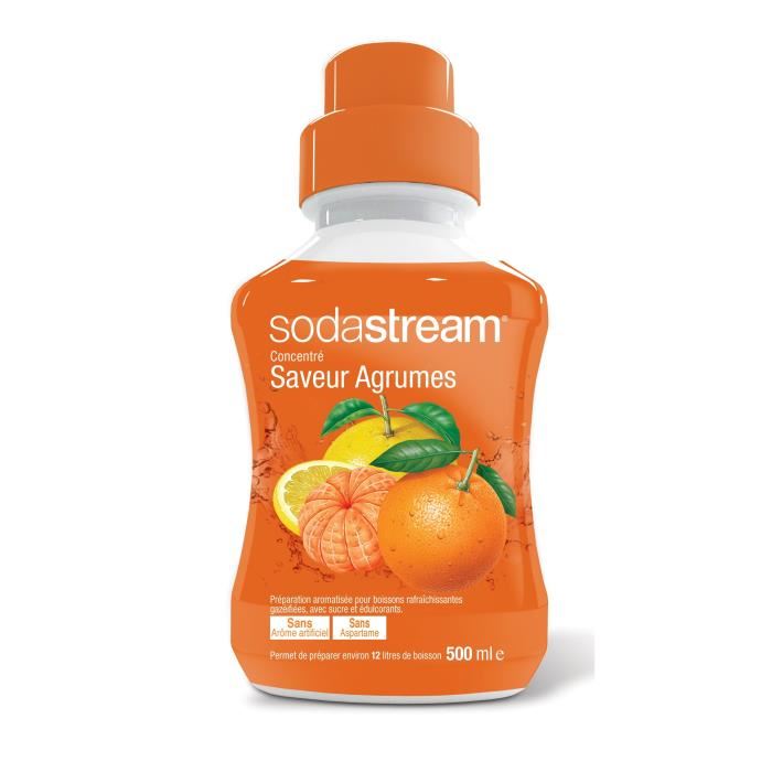 Concentré saveur agrumes 500ml - SODESTREAM