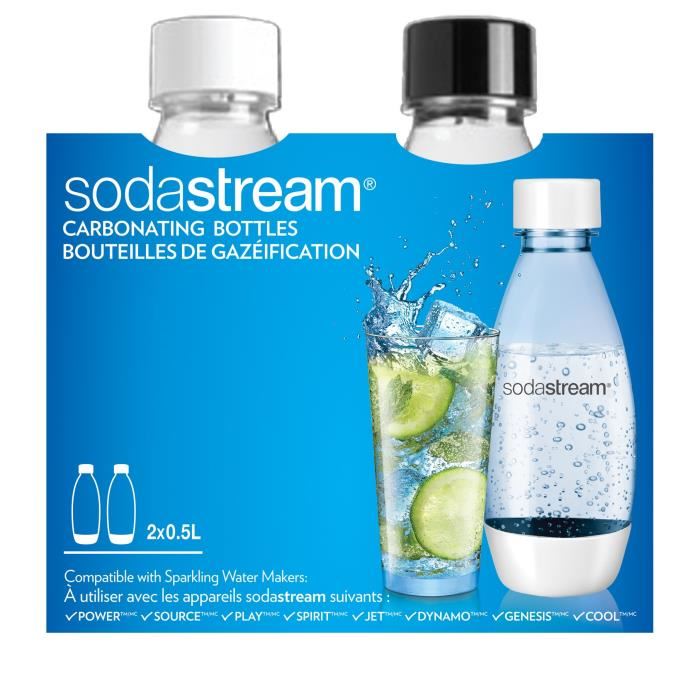 Pack de 2 bouteilles de 1L - SODASTREAM