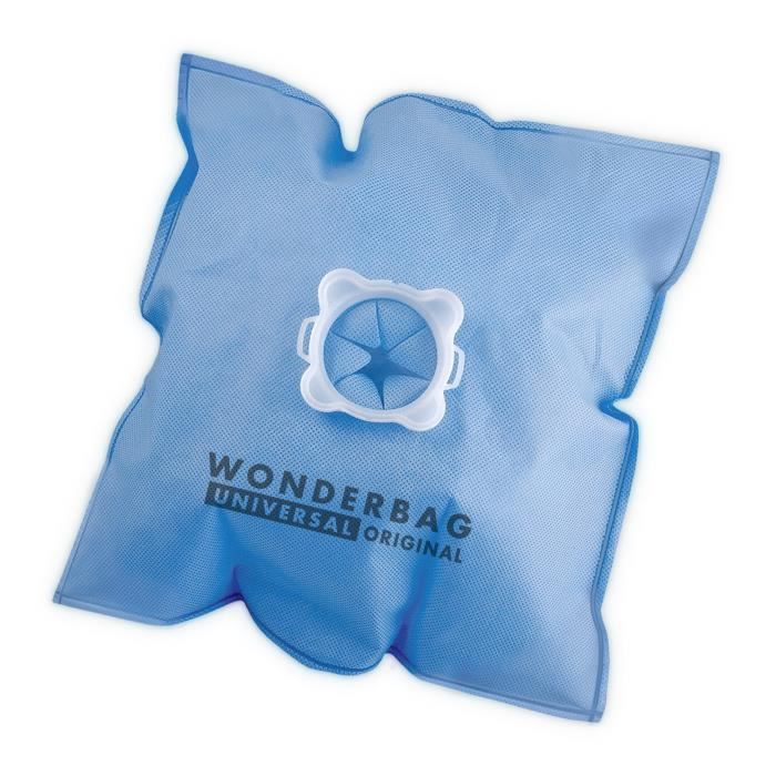 Boîte de 5 sacs aspirateur microfibres bleu - ROWENTA