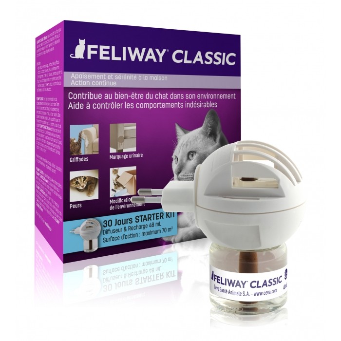 Diffuseur électrique Feliway +recharge 48ml sol ext