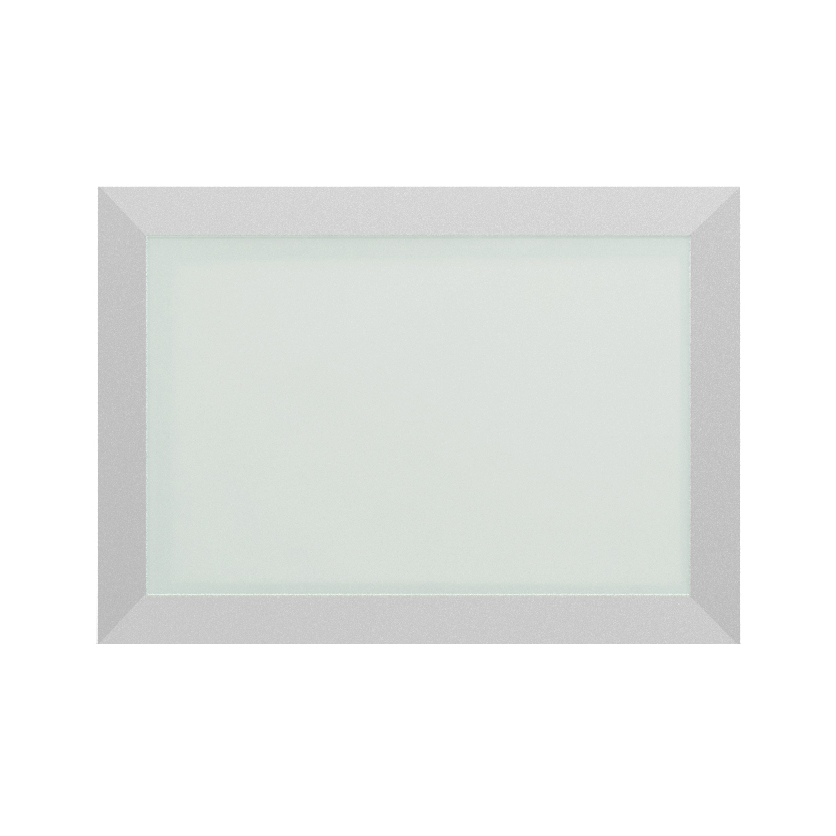 Façade de cuisine vitrée cadre en aluminium 428*600 - 17mm