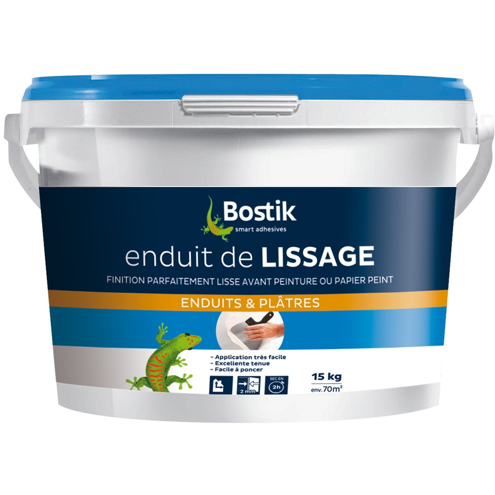 ENDUIT DE LISSAGE PATE BOSTIK 15 KG