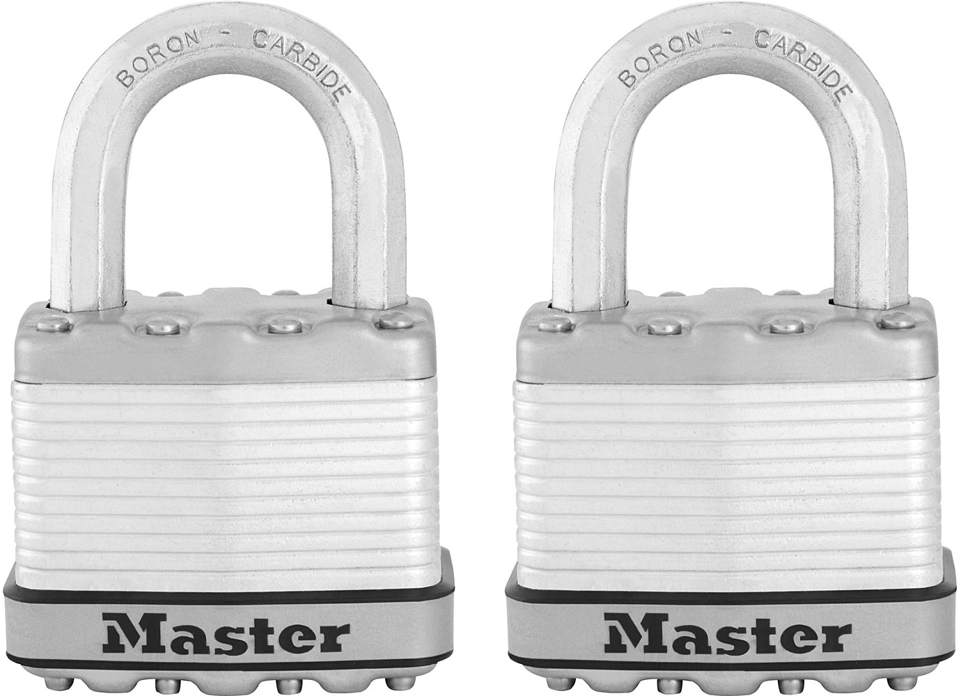 Lot de 2 cadenas haute sécurité  “EXCELL 50” - MASTER LOCK