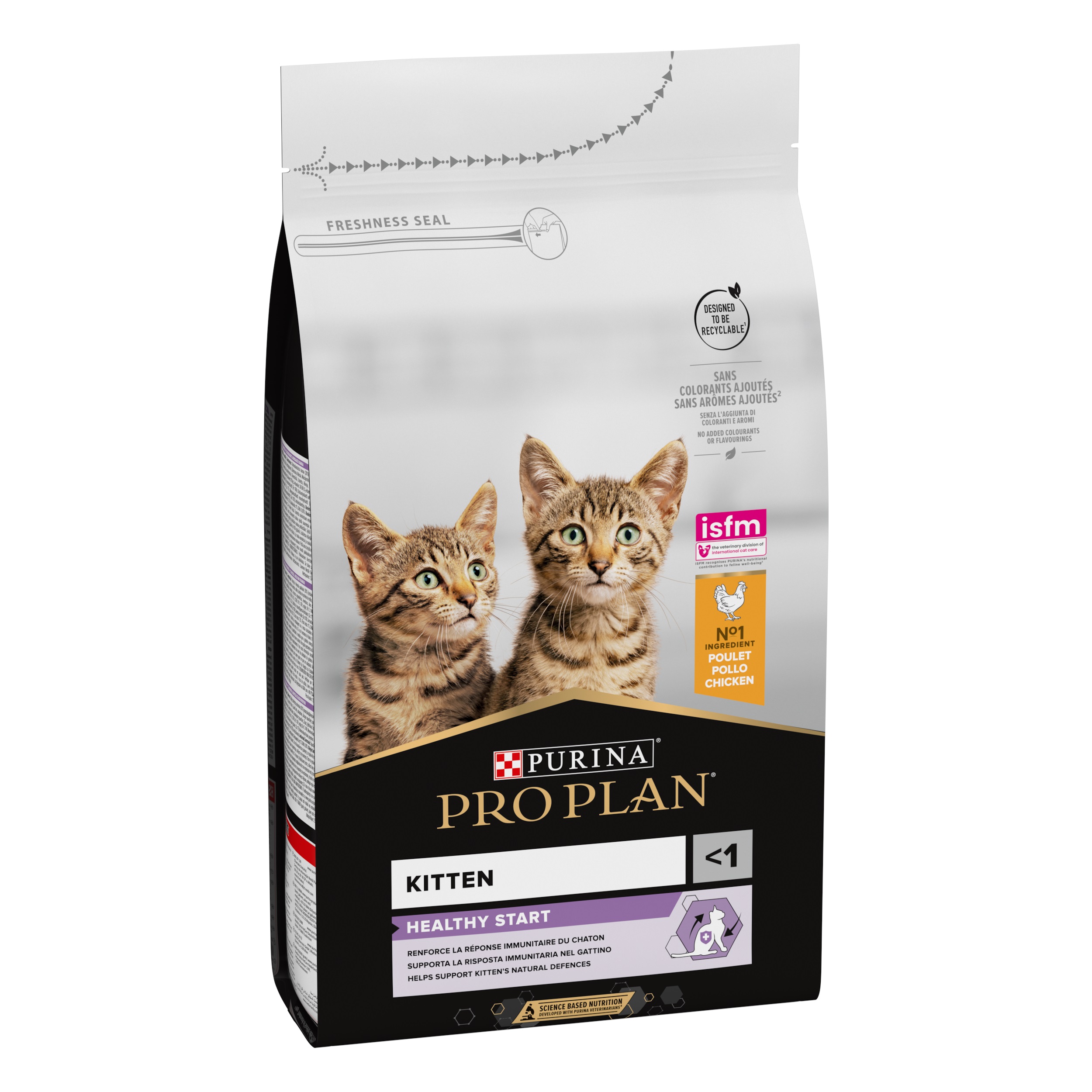 Croquettes Chaton Optistart Riche en Poulet 1,5kg - PRO PLAN ORIGINAL KITTEN