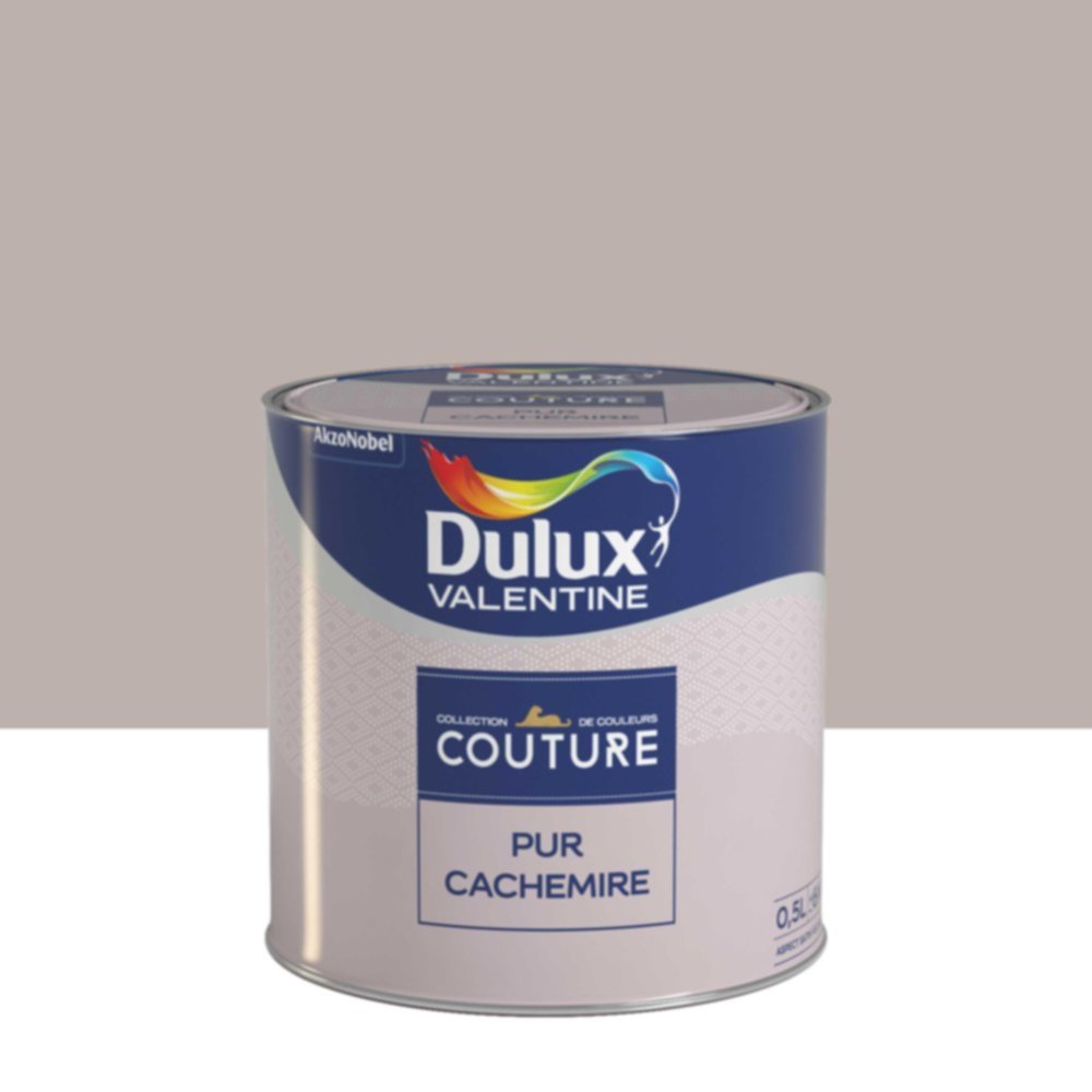 Peinture Murs et boiseries Couture Pur Cachemire Satin Velours 0,5L - DULUX VALENTINE