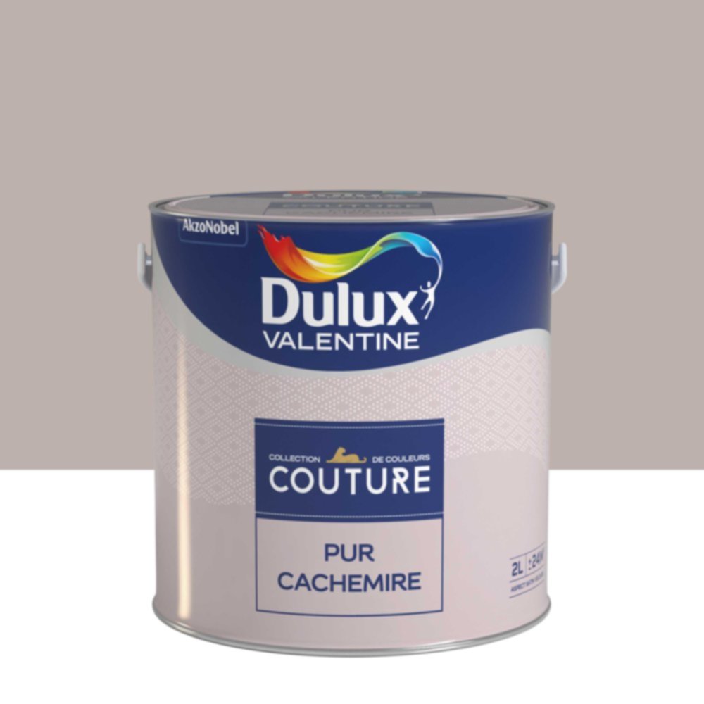 Peinture Murs et boiseries Couture Pur Cachemire Satin Velours 2L - DULUX VALENTINE