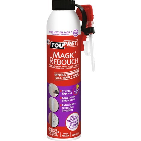 Kit de rebouchage Magic'rebouch Toupret - Aérosol 200 ml