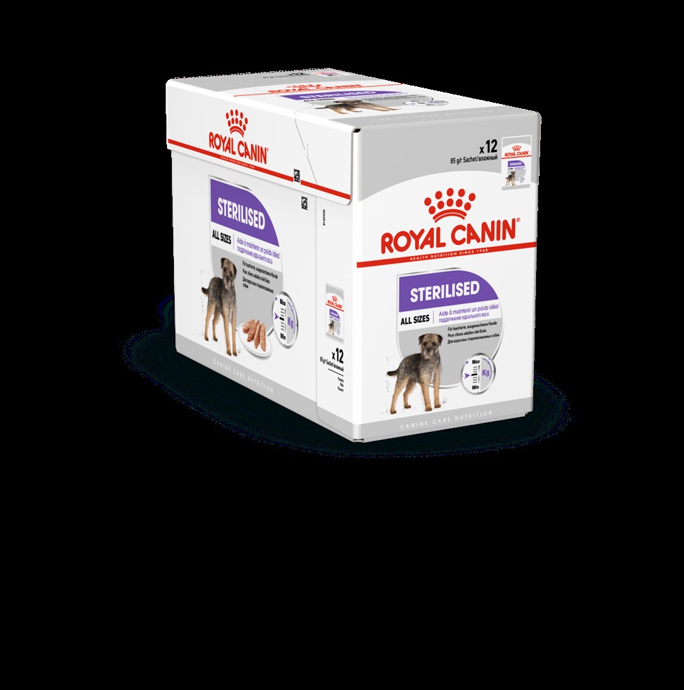 Pâtées Chien Sterilised Mousse 12x85gr - ROYAL CANIN