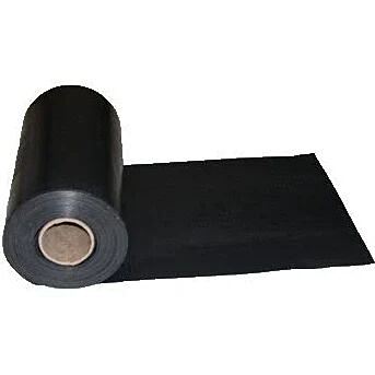 Bande d'Arase Mur Polyéthylène Noir 25x0,26m