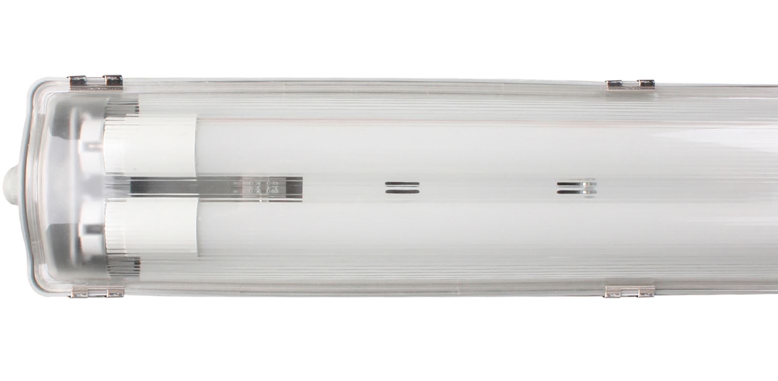 Réglette étanche Aqua-Promo IP65 MULLER LICHT 2 tubes LED L60 2x10W