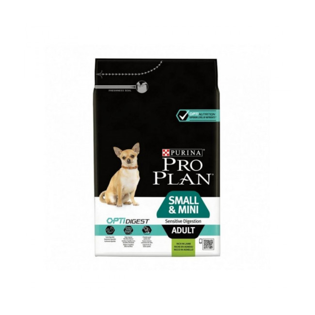 Croquettes Petit Chien Optidigest Riche en Agneau 3kg - PRO PLAN 