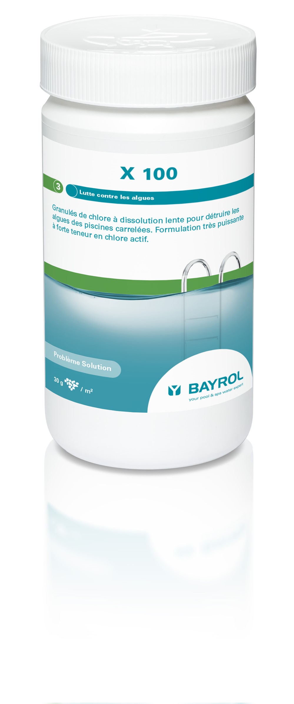 100 pastilles de chlore 1,25KG - BAYROL