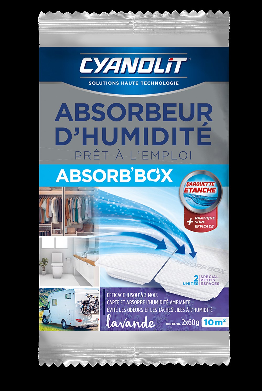 ABSORB'BOX 2 X 60G