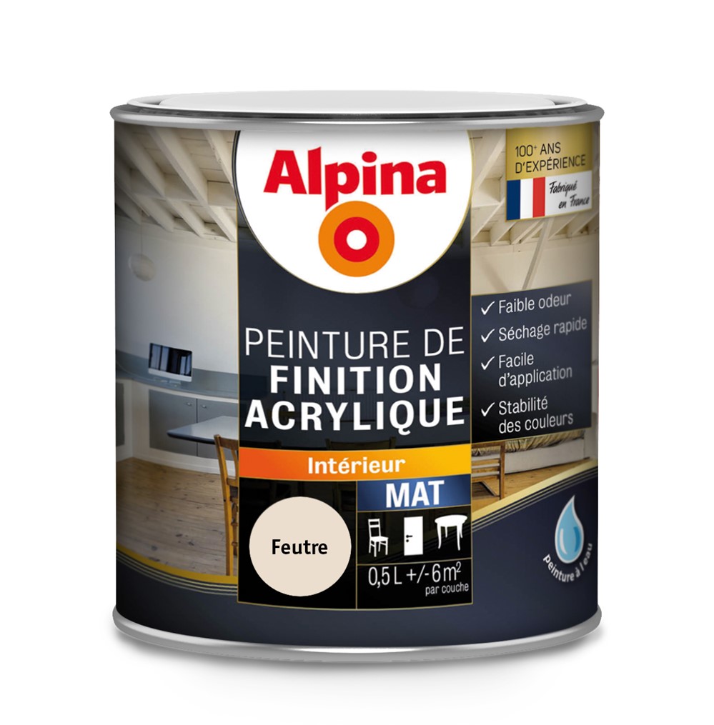 ACRYLIQUE MAT FEUTRE 0.5L