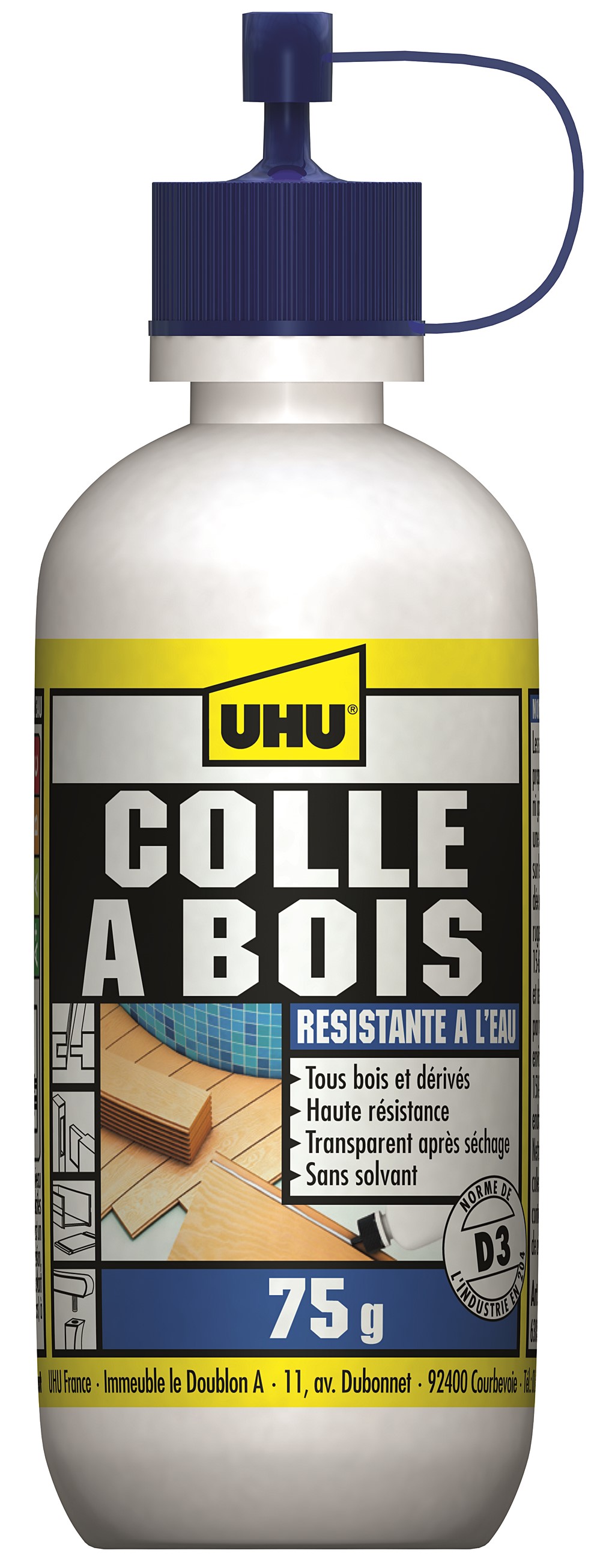 COLLE BOIS RESISTE A L'EAU (D3) 75G