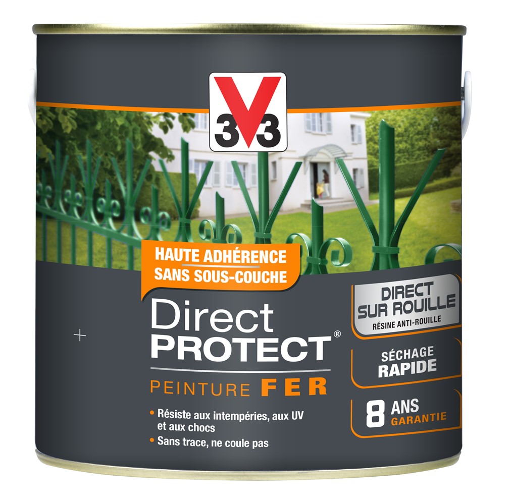 PEINTURE FER DIRECT PROTECT BRI BLANC 2L