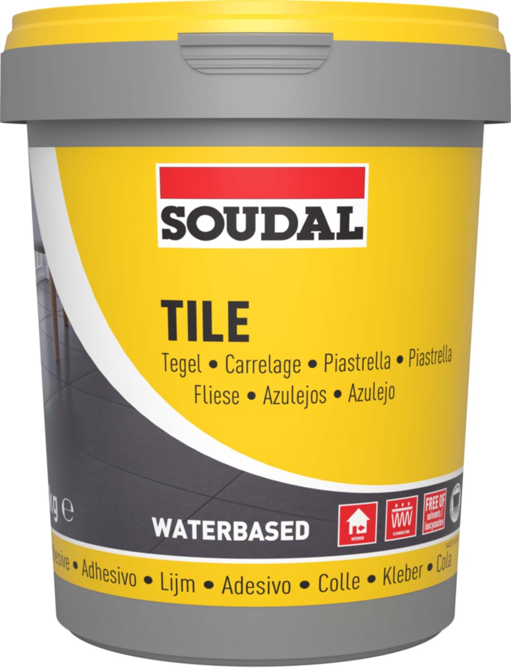 Colle super carrelage 1kg - SOUDAL 