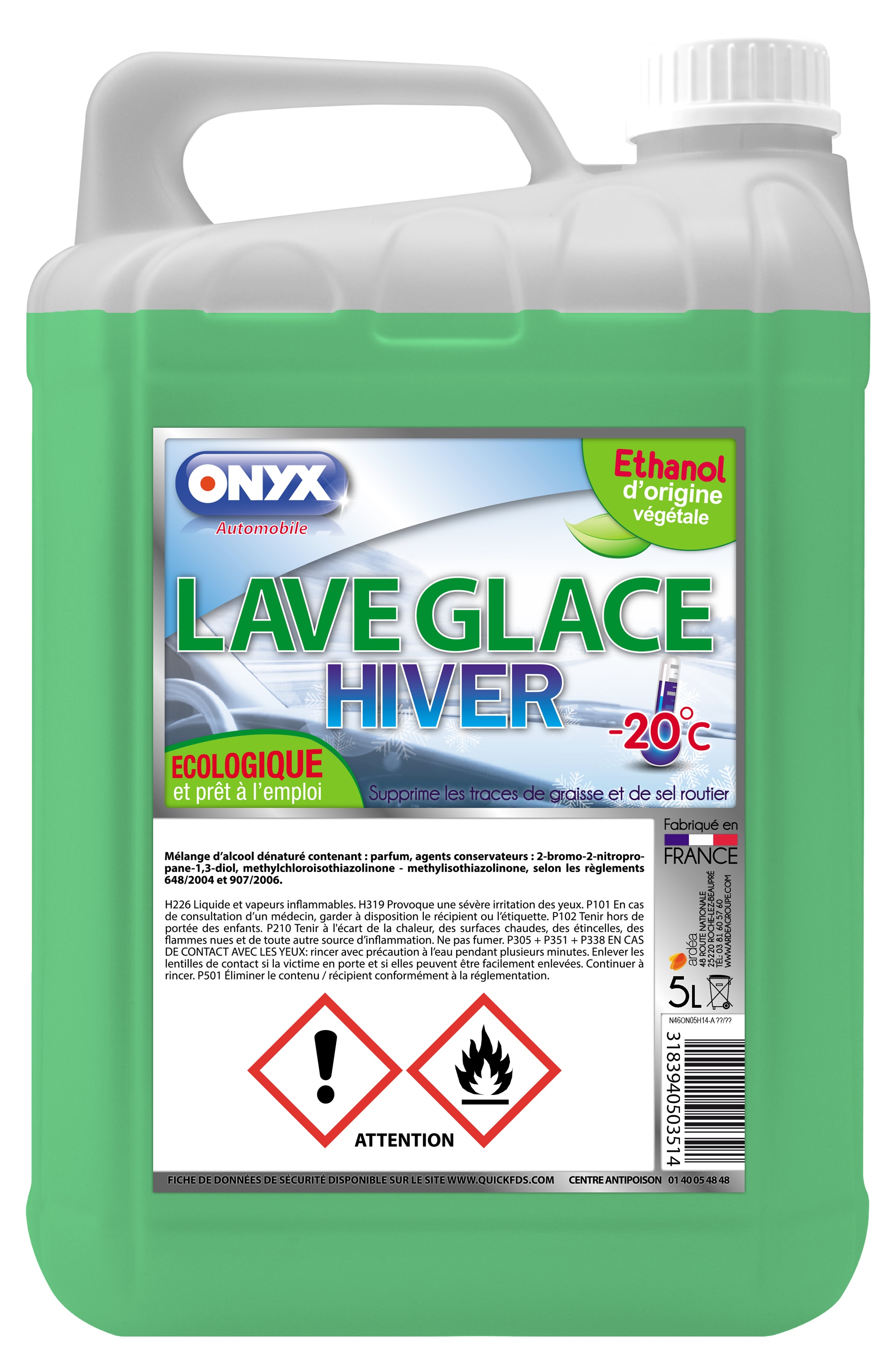 LAVE GLACE HIVER -20D ECO