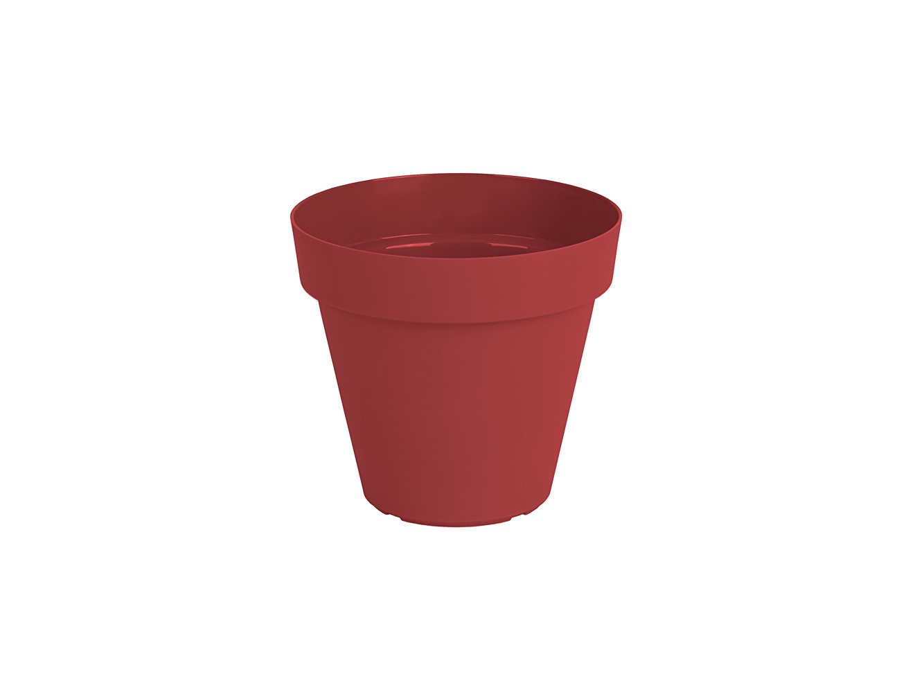 POT CAPRI 20CM ROUGE FONCE