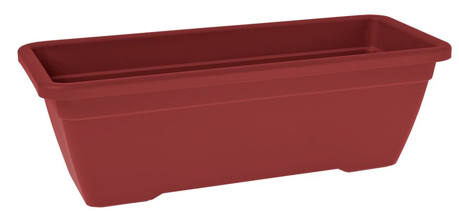 JARDINIERE VENEZIA 40CM ROUGE FONCE