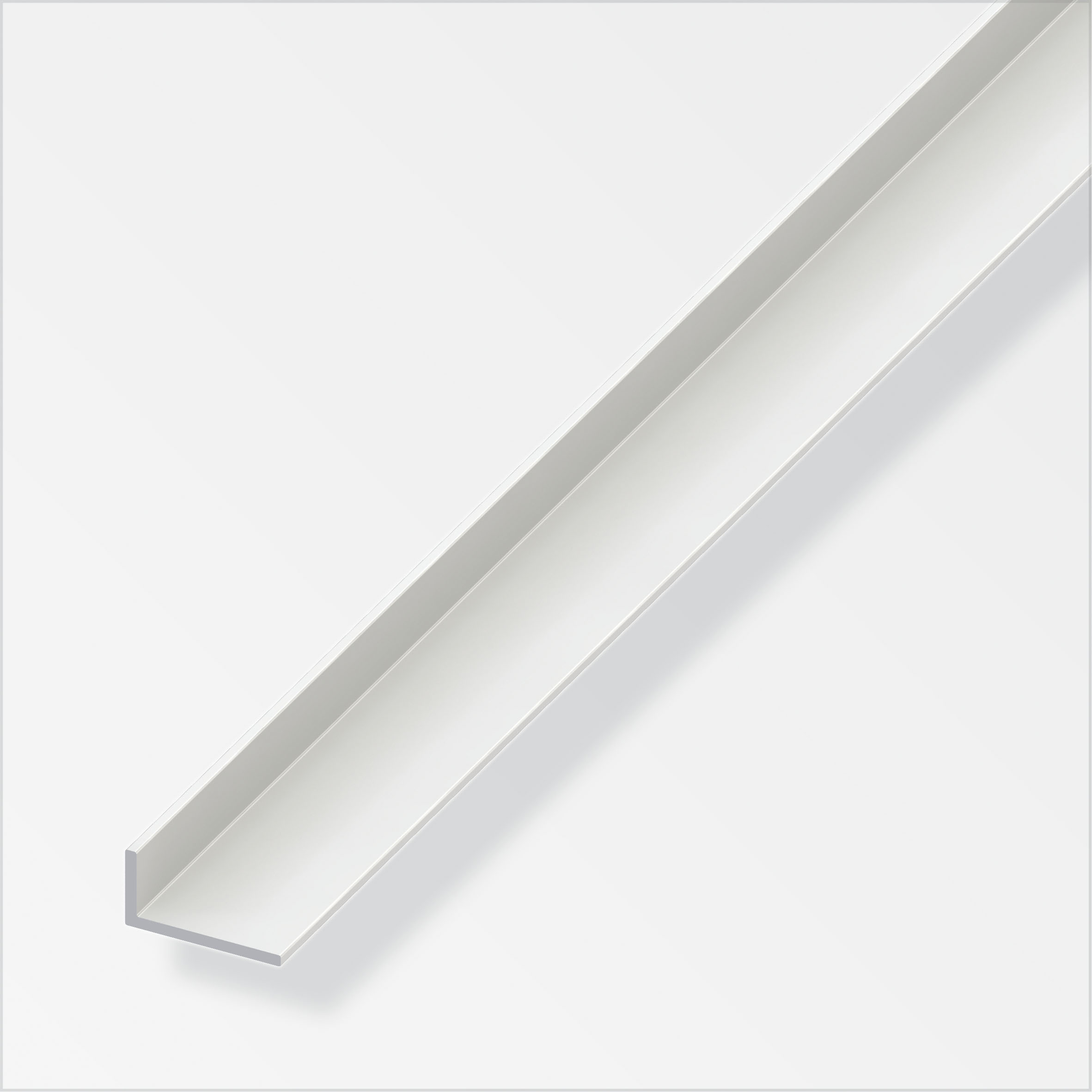 CORNIERE 40X10X2 PVC BLANC 1M