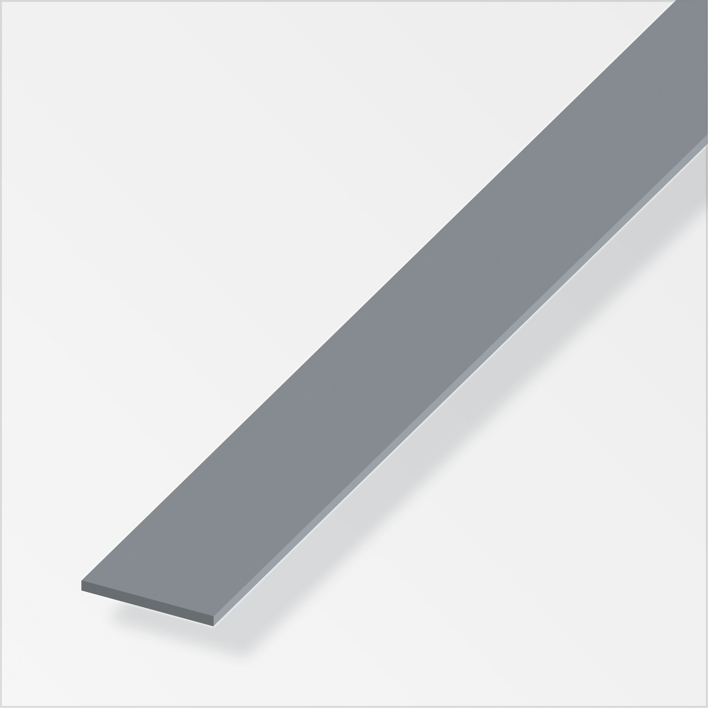 PLAT 30X3MM PVC GRIS 2,5M