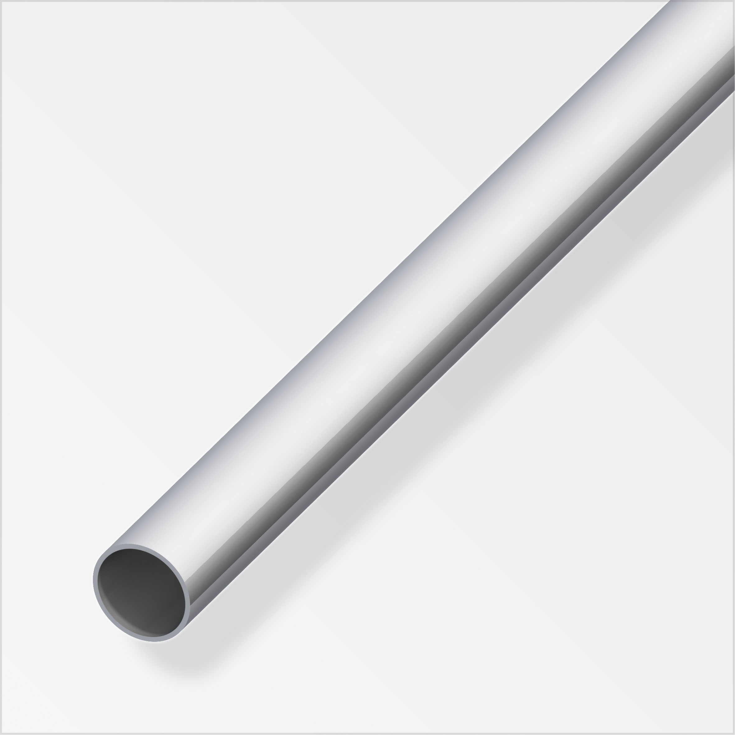 TUBE ROND 10X1 INOX BRUT 1M