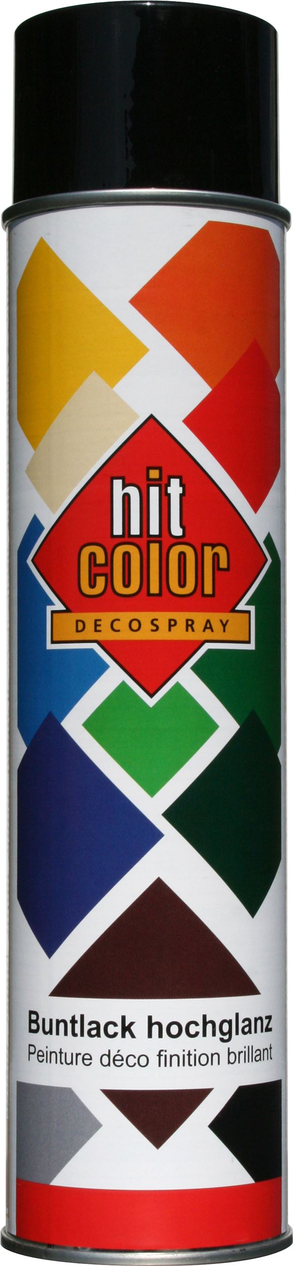 PEINTURE NOIR BRILLANT 600ML