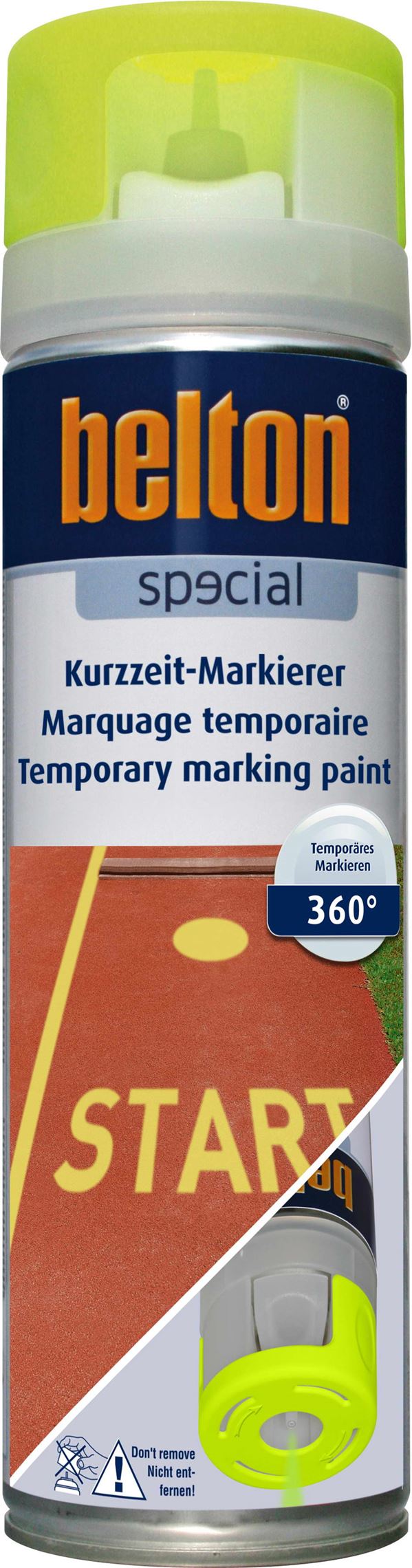 PEINTURE MARQUAGE JAUNE 500ML