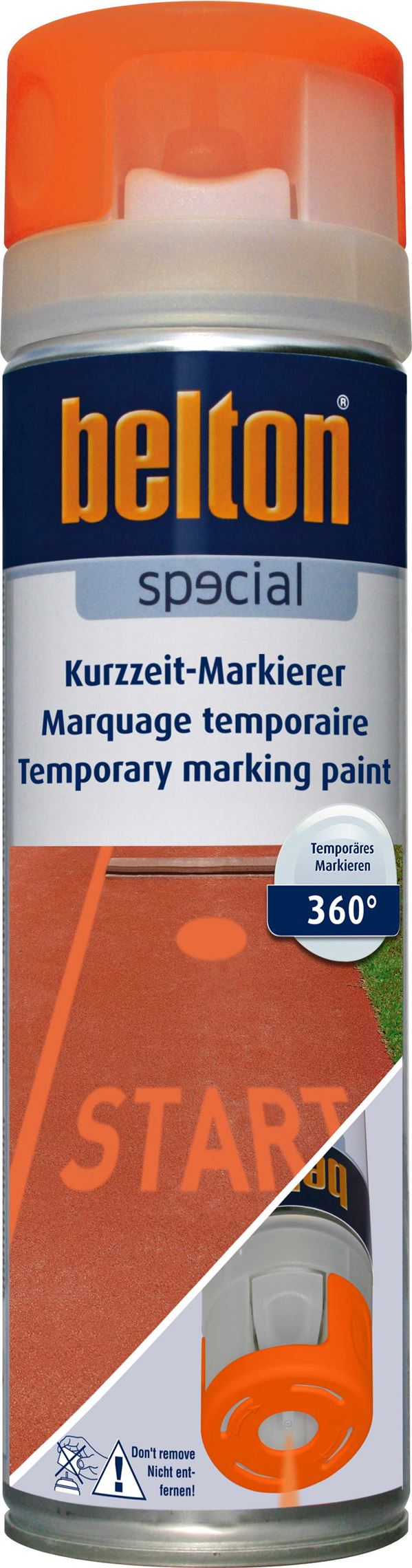 PEINTURE MARQUAGE ORANGE 500ML