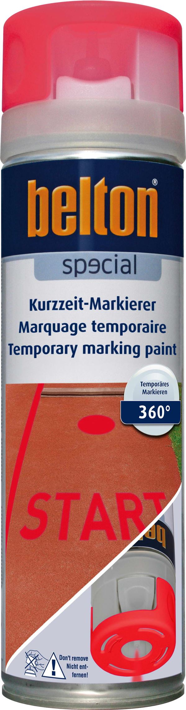 PEINTURE MARQUAGE ROUGE 500ML