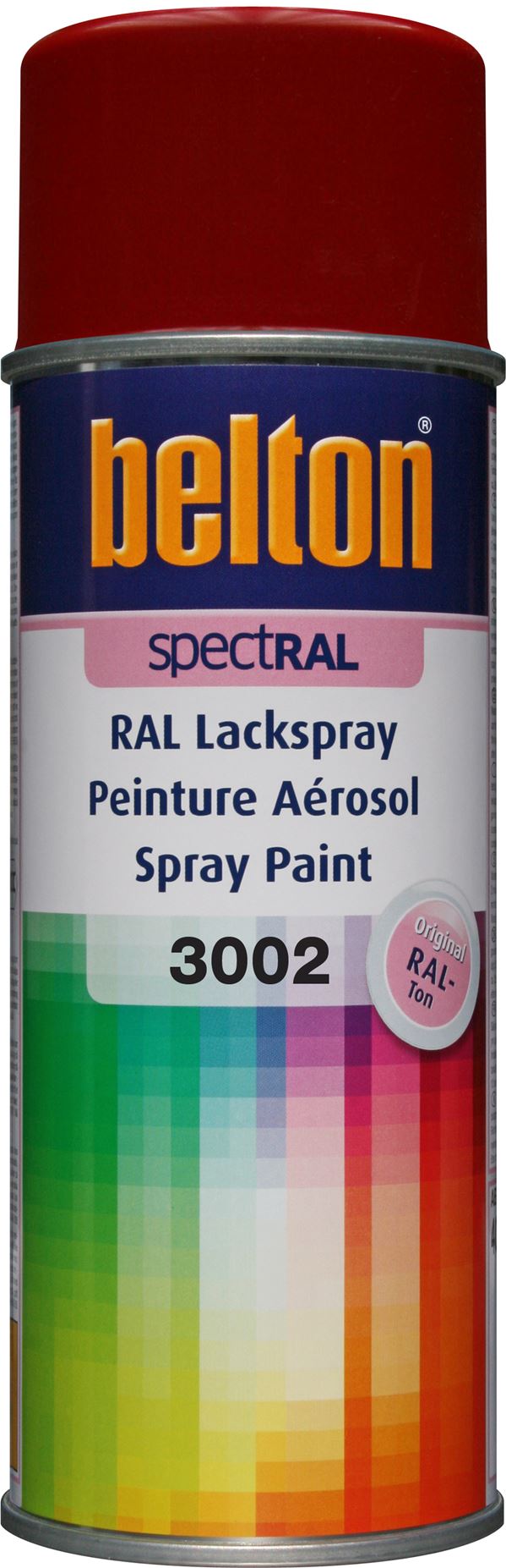 PEINTURE ROUGE CARMIN RAL 3002