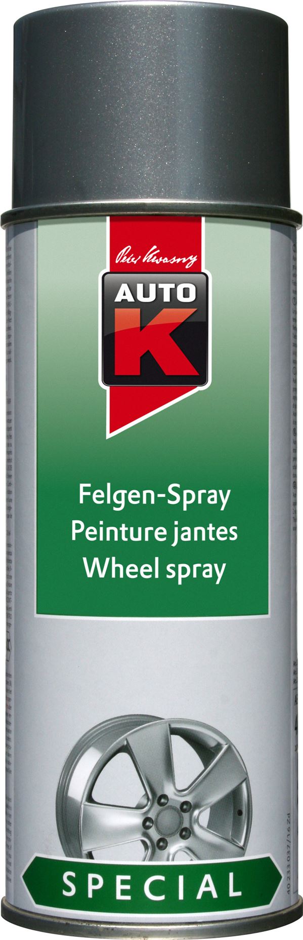 PEINTURE GRIS POUR JANTE 400ML