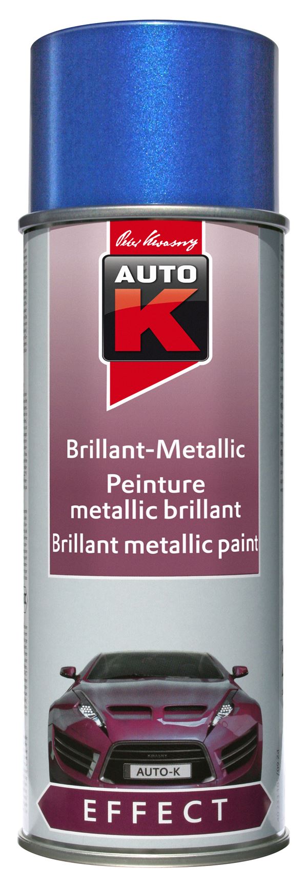 PEINTURE BLEU METALLISE 400ML