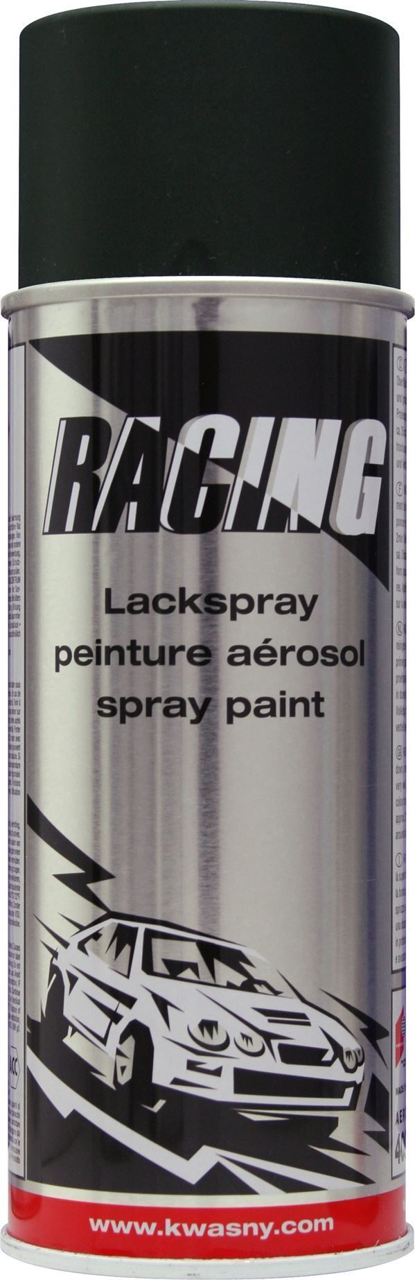 PEINTURE 0,4L RACING NOIR MAT