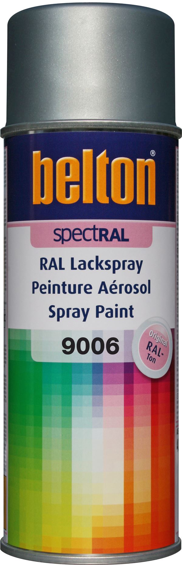 PEINTURE ALU BLC RAL9006 400ML