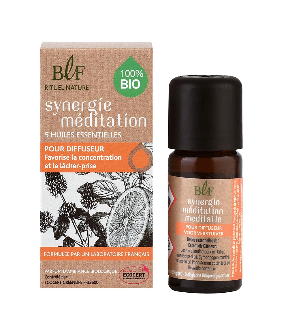 SYNERGIE HUILE ESSENTIELLE BIO 10ML MEDITATION