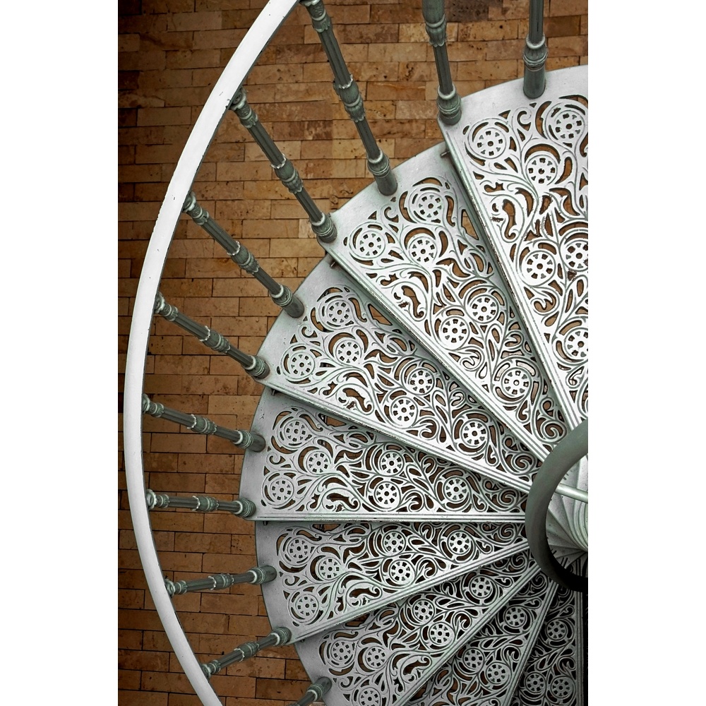 Toile 65x97 escalier dentelle