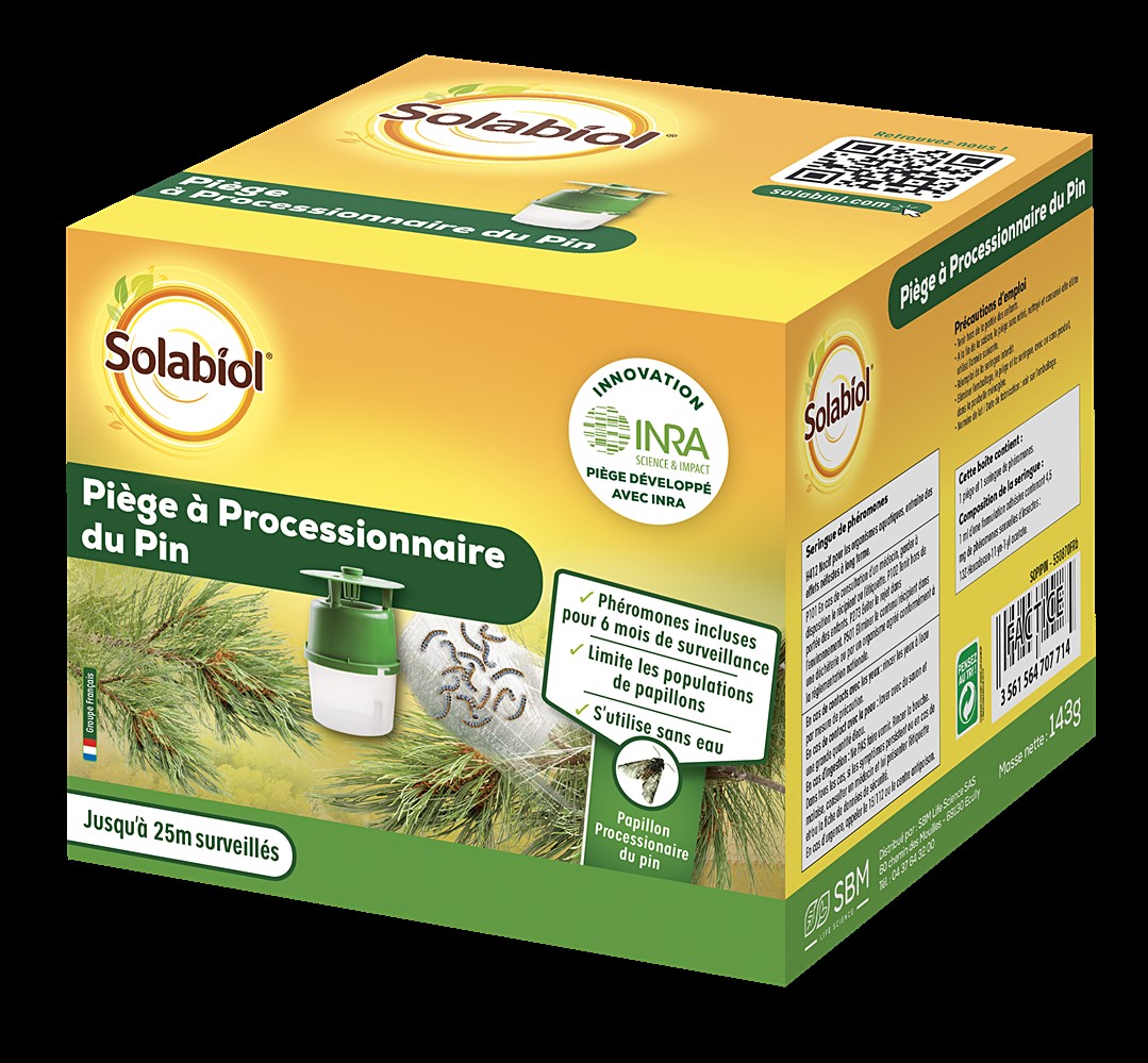 Piège à processionnaire du pin 1 Piège + 1 Seringue - SOLABIOL