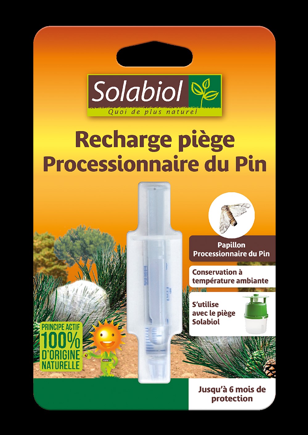 Recharge piège à processionnaire du pin - SOLABIOL 