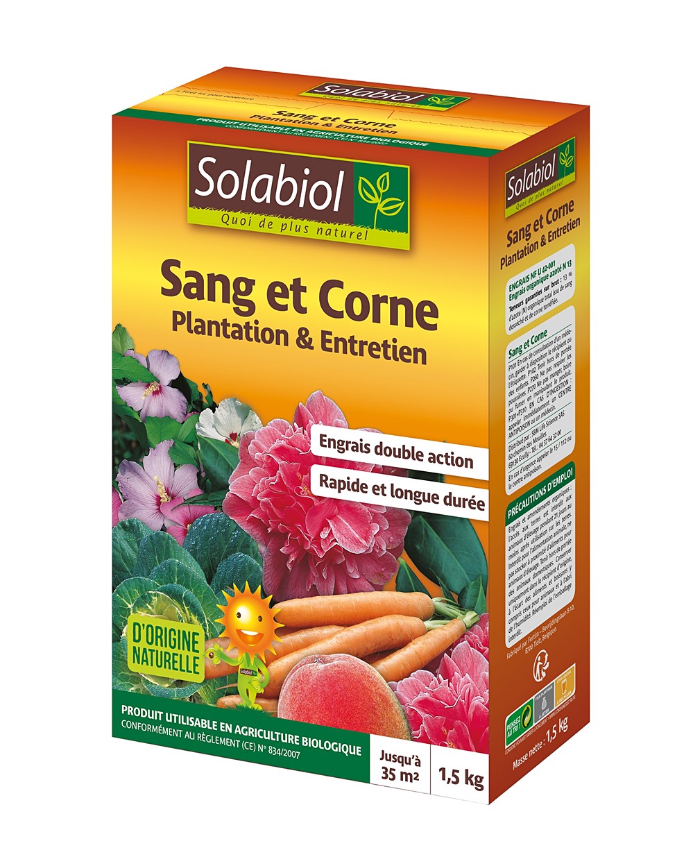 Sang et corne 1,5kg