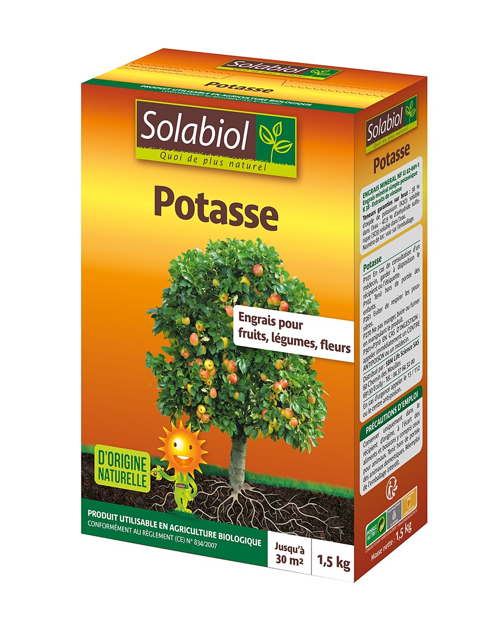 Potasse 1,5kg