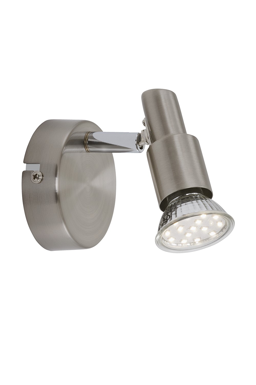 Patere spot led gu10 3w 250lm -nickel mat