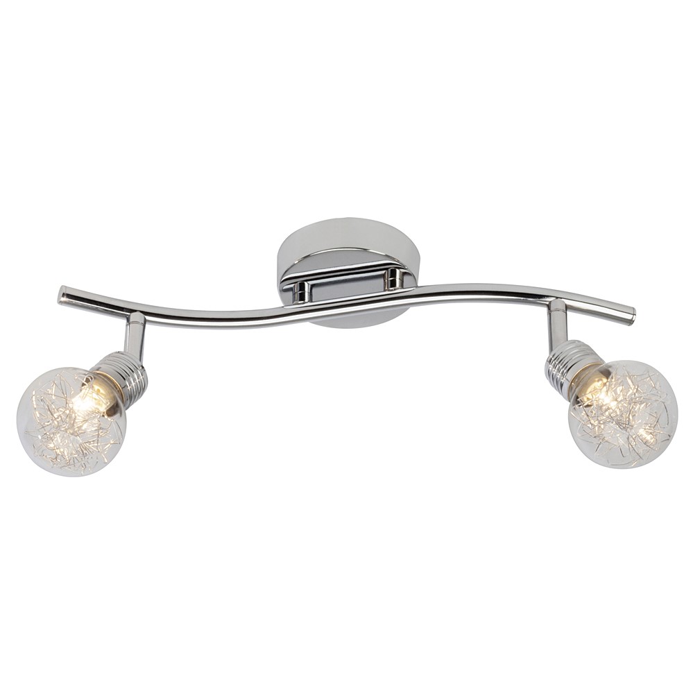 Serie spot brilliant bulb 28w chrome