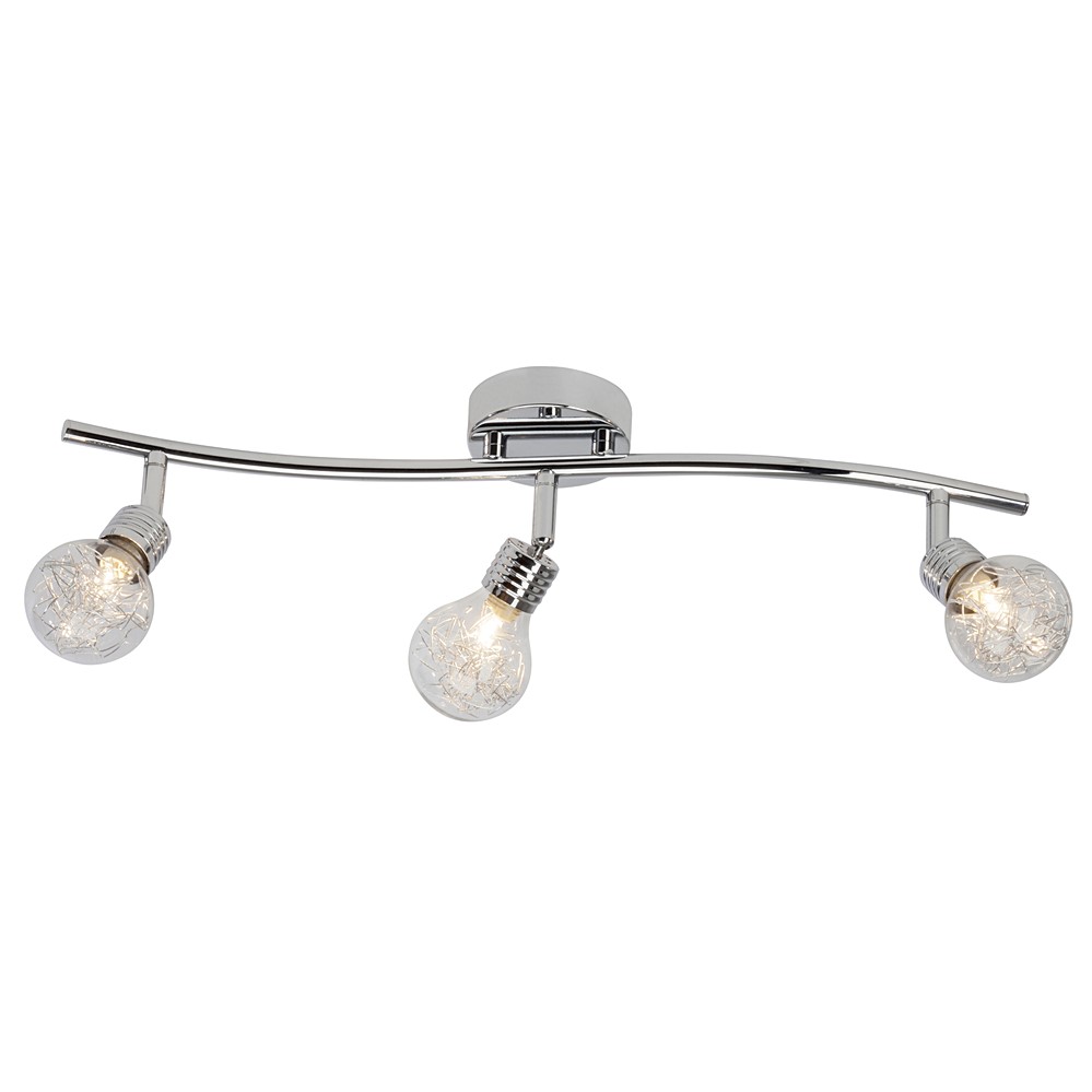 Serie spot brilliant bulb 28w chrome