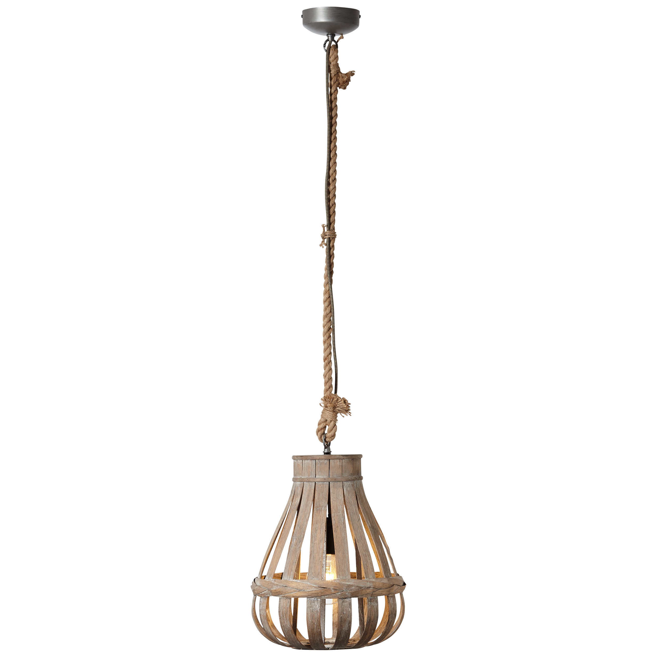 Suspension decorative brilliant kaminika 60w naturel