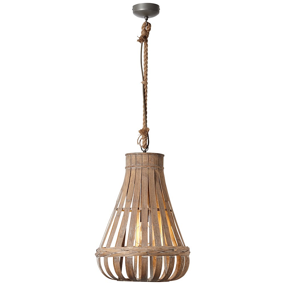 Suspension decorative brilliant kaminika 60w naturel