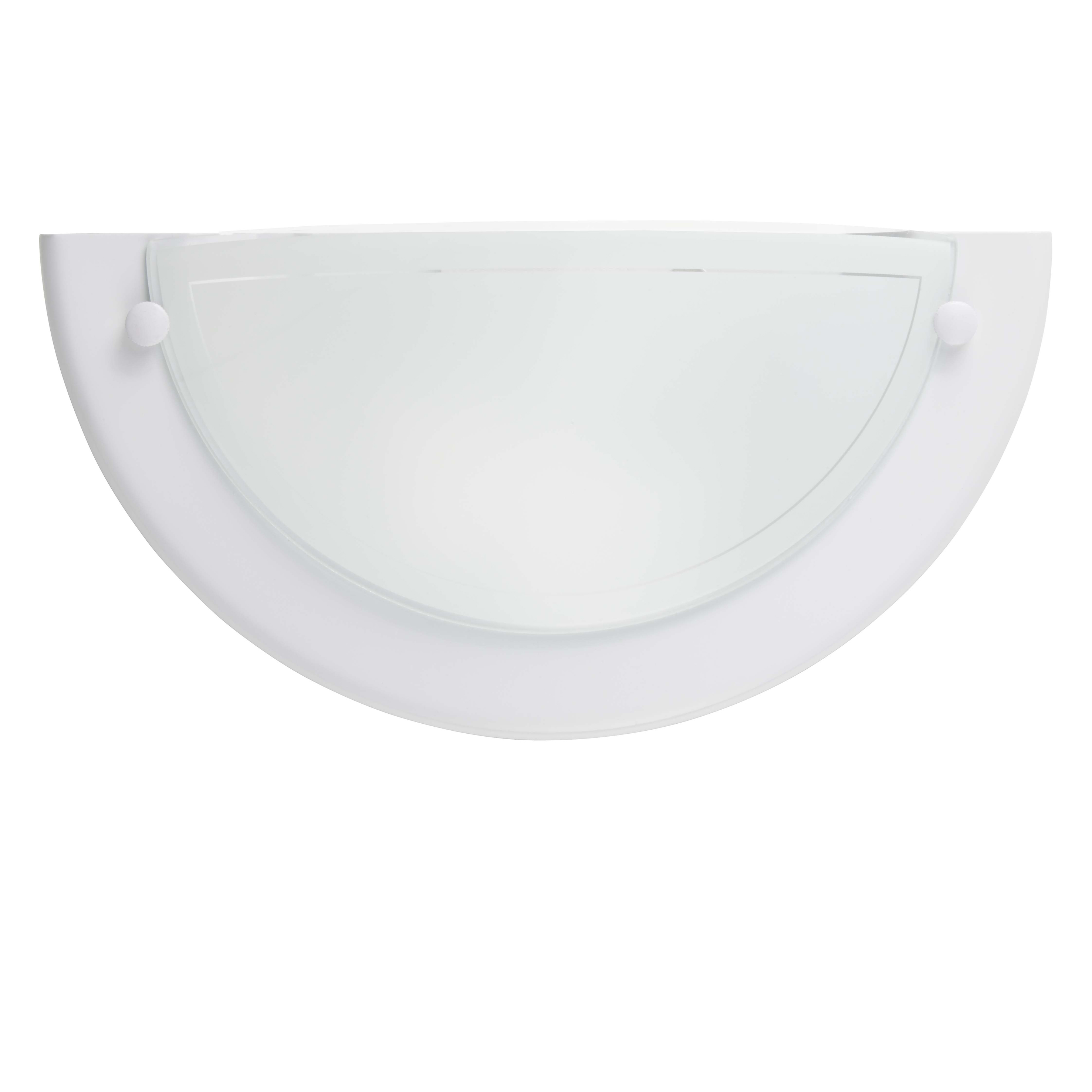 Applique murale brilliant miramar 40w blanc