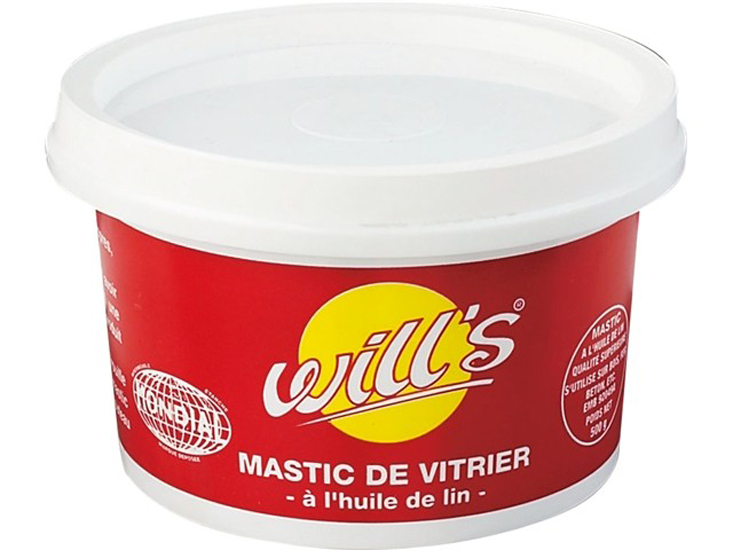 Mastic vitrier mondial 500g