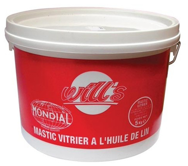 Mastic vitrier mondial 5kg